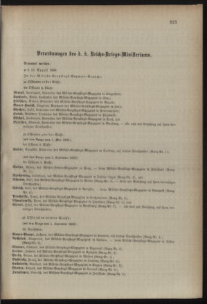 Kaiserlich-königliches Armee-Verordnungsblatt: Personal-Angelegenheiten 18880817 Seite: 29