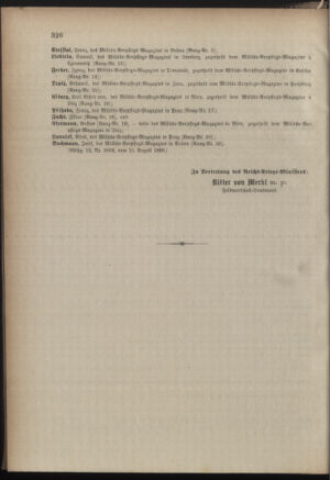 Kaiserlich-königliches Armee-Verordnungsblatt: Personal-Angelegenheiten 18880817 Seite: 32