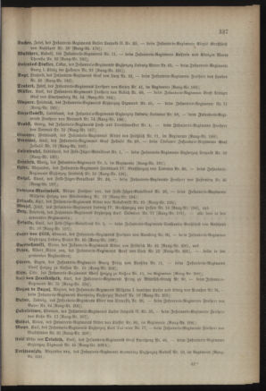 Kaiserlich-königliches Armee-Verordnungsblatt: Personal-Angelegenheiten 18880817 Seite: 43