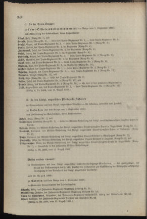 Kaiserlich-königliches Armee-Verordnungsblatt: Personal-Angelegenheiten 18880817 Seite: 54