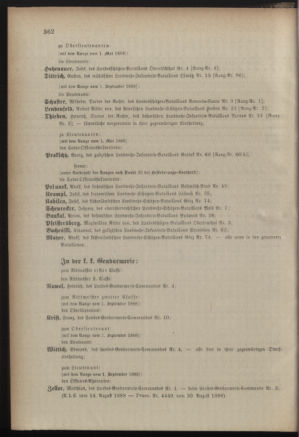 Kaiserlich-königliches Armee-Verordnungsblatt: Personal-Angelegenheiten 18880830 Seite: 6