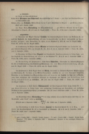 Kaiserlich-königliches Armee-Verordnungsblatt: Personal-Angelegenheiten 18880908 Seite: 2