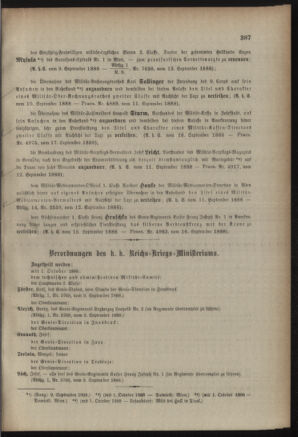 Kaiserlich-königliches Armee-Verordnungsblatt: Personal-Angelegenheiten 18880918 Seite: 3