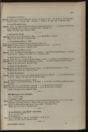 Kaiserlich-königliches Armee-Verordnungsblatt: Personal-Angelegenheiten 18880918 Seite: 5