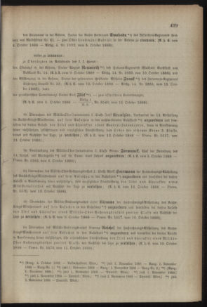 Kaiserlich-königliches Armee-Verordnungsblatt: Personal-Angelegenheiten 18881015 Seite: 5