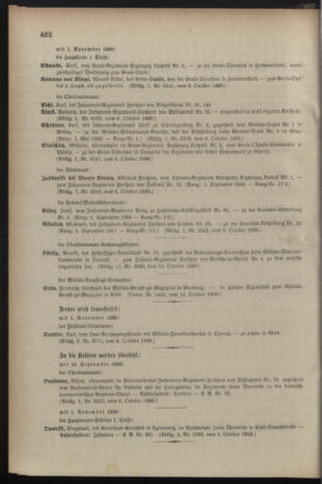 Kaiserlich-königliches Armee-Verordnungsblatt: Personal-Angelegenheiten 18881015 Seite: 8