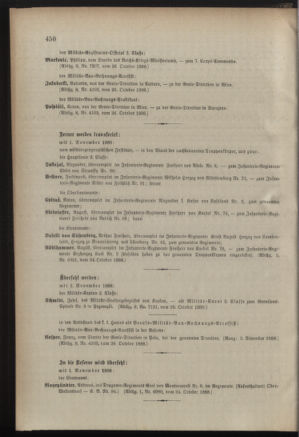 Kaiserlich-königliches Armee-Verordnungsblatt: Personal-Angelegenheiten 18881027 Seite: 16