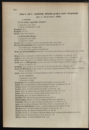 Kaiserlich-königliches Armee-Verordnungsblatt: Personal-Angelegenheiten 18881027 Seite: 28