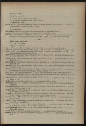 Kaiserlich-königliches Armee-Verordnungsblatt: Personal-Angelegenheiten 18881027 Seite: 7