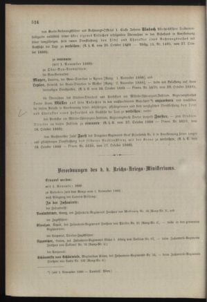 Kaiserlich-königliches Armee-Verordnungsblatt: Personal-Angelegenheiten 18881031 Seite: 2