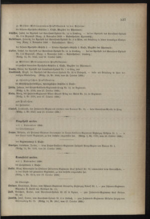 Kaiserlich-königliches Armee-Verordnungsblatt: Personal-Angelegenheiten 18881031 Seite: 5