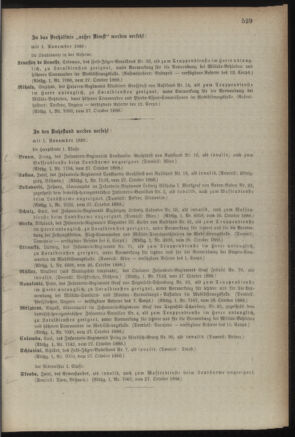 Kaiserlich-königliches Armee-Verordnungsblatt: Personal-Angelegenheiten 18881031 Seite: 7