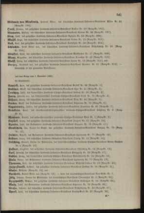 Kaiserlich-königliches Armee-Verordnungsblatt: Personal-Angelegenheiten 18881106 Seite: 11