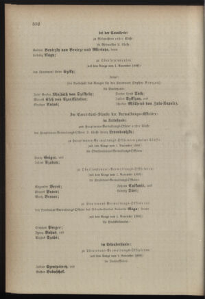 Kaiserlich-königliches Armee-Verordnungsblatt: Personal-Angelegenheiten 18881106 Seite: 22