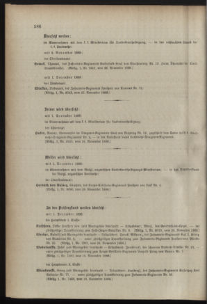 Kaiserlich-königliches Armee-Verordnungsblatt: Personal-Angelegenheiten 18881130 Seite: 18