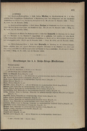 Kaiserlich-königliches Armee-Verordnungsblatt: Personal-Angelegenheiten 18881130 Seite: 5