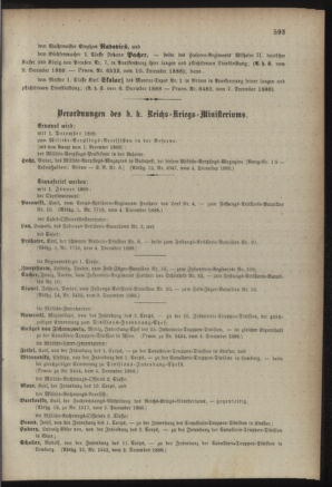 Kaiserlich-königliches Armee-Verordnungsblatt: Personal-Angelegenheiten 18881211 Seite: 3