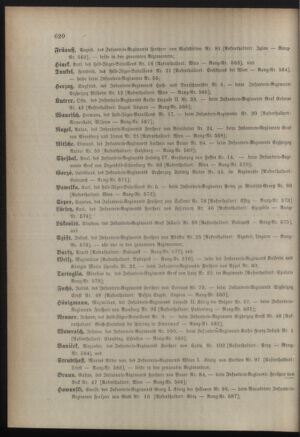 Kaiserlich-königliches Armee-Verordnungsblatt: Personal-Angelegenheiten 18881221 Seite: 26