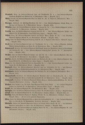 Kaiserlich-königliches Armee-Verordnungsblatt: Personal-Angelegenheiten 18881221 Seite: 37