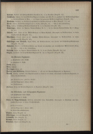 Kaiserlich-königliches Armee-Verordnungsblatt: Personal-Angelegenheiten 18881224 Seite: 33