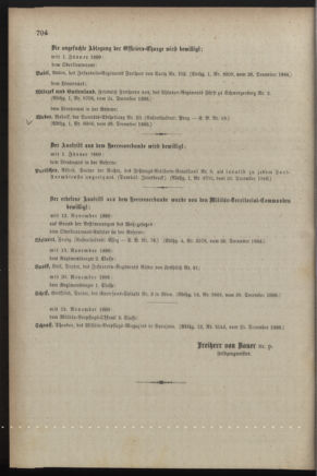 Kaiserlich-königliches Armee-Verordnungsblatt: Personal-Angelegenheiten 18881229 Seite: 10