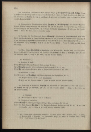 Kaiserlich-königliches Armee-Verordnungsblatt: Personal-Angelegenheiten 18881229 Seite: 2