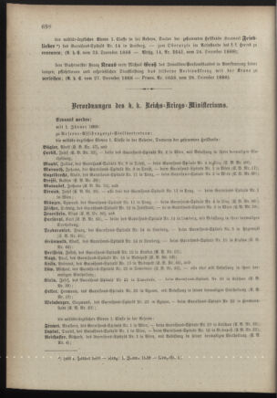 Kaiserlich-königliches Armee-Verordnungsblatt: Personal-Angelegenheiten 18881229 Seite: 4