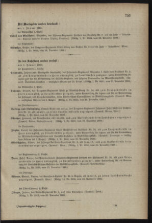 Kaiserlich-königliches Armee-Verordnungsblatt: Personal-Angelegenheiten 18881229 Seite: 9