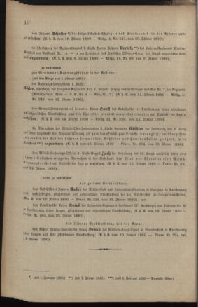 Kaiserlich-königliches Armee-Verordnungsblatt: Personal-Angelegenheiten 18900122 Seite: 2