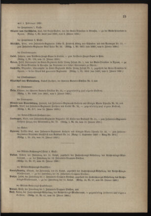 Kaiserlich-königliches Armee-Verordnungsblatt: Personal-Angelegenheiten 18900122 Seite: 5