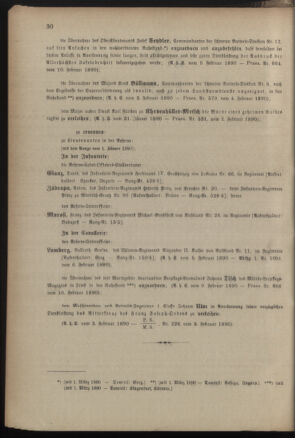 Kaiserlich-königliches Armee-Verordnungsblatt: Personal-Angelegenheiten 18900213 Seite: 2