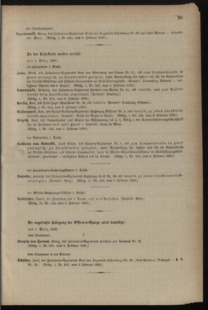 Kaiserlich-königliches Armee-Verordnungsblatt: Personal-Angelegenheiten 18900213 Seite: 7