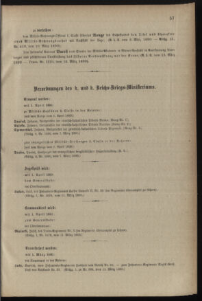 Kaiserlich-königliches Armee-Verordnungsblatt: Personal-Angelegenheiten 18900321 Seite: 3