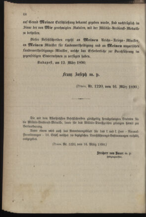 Kaiserlich-königliches Armee-Verordnungsblatt: Personal-Angelegenheiten 18900331 Seite: 2