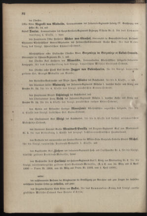 Kaiserlich-königliches Armee-Verordnungsblatt: Personal-Angelegenheiten 18900405 Seite: 2