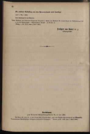 Kaiserlich-königliches Armee-Verordnungsblatt: Personal-Angelegenheiten 18900410 Seite: 6