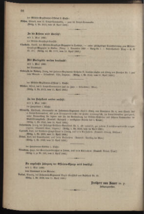 Kaiserlich-königliches Armee-Verordnungsblatt: Personal-Angelegenheiten 18900415 Seite: 6