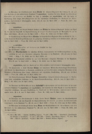 Kaiserlich-königliches Armee-Verordnungsblatt: Personal-Angelegenheiten 18900421 Seite: 3