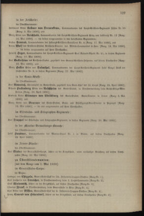 Kaiserlich-königliches Armee-Verordnungsblatt: Personal-Angelegenheiten 18900427 Seite: 23