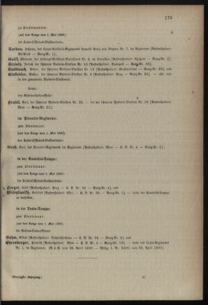 Kaiserlich-königliches Armee-Verordnungsblatt: Personal-Angelegenheiten 18900427 Seite: 67