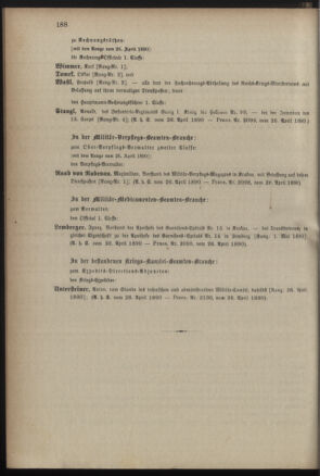 Kaiserlich-königliches Armee-Verordnungsblatt: Personal-Angelegenheiten 18900427 Seite: 82