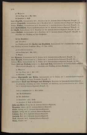 Kaiserlich-königliches Armee-Verordnungsblatt: Personal-Angelegenheiten 18900521 Seite: 16