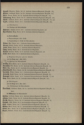 Kaiserlich-königliches Armee-Verordnungsblatt: Personal-Angelegenheiten 18900521 Seite: 23