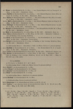 Kaiserlich-königliches Armee-Verordnungsblatt: Personal-Angelegenheiten 18900521 Seite: 5