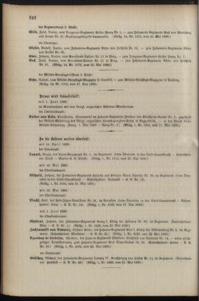 Kaiserlich-königliches Armee-Verordnungsblatt: Personal-Angelegenheiten 18900530 Seite: 6