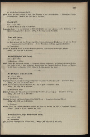 Kaiserlich-königliches Armee-Verordnungsblatt: Personal-Angelegenheiten 18900530 Seite: 7