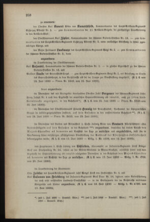 Kaiserlich-königliches Armee-Verordnungsblatt: Personal-Angelegenheiten 18900630 Seite: 2