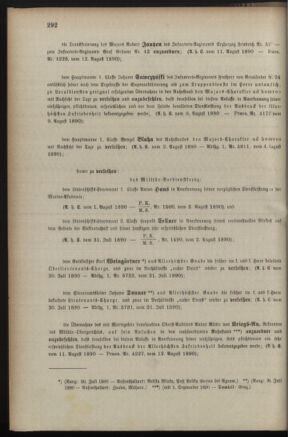 Kaiserlich-königliches Armee-Verordnungsblatt: Personal-Angelegenheiten 18900813 Seite: 2