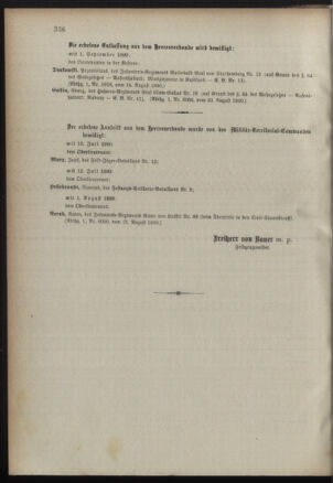 Kaiserlich-königliches Armee-Verordnungsblatt: Personal-Angelegenheiten 18900830 Seite: 14