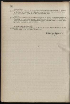 Kaiserlich-königliches Armee-Verordnungsblatt: Personal-Angelegenheiten 18900913 Seite: 6